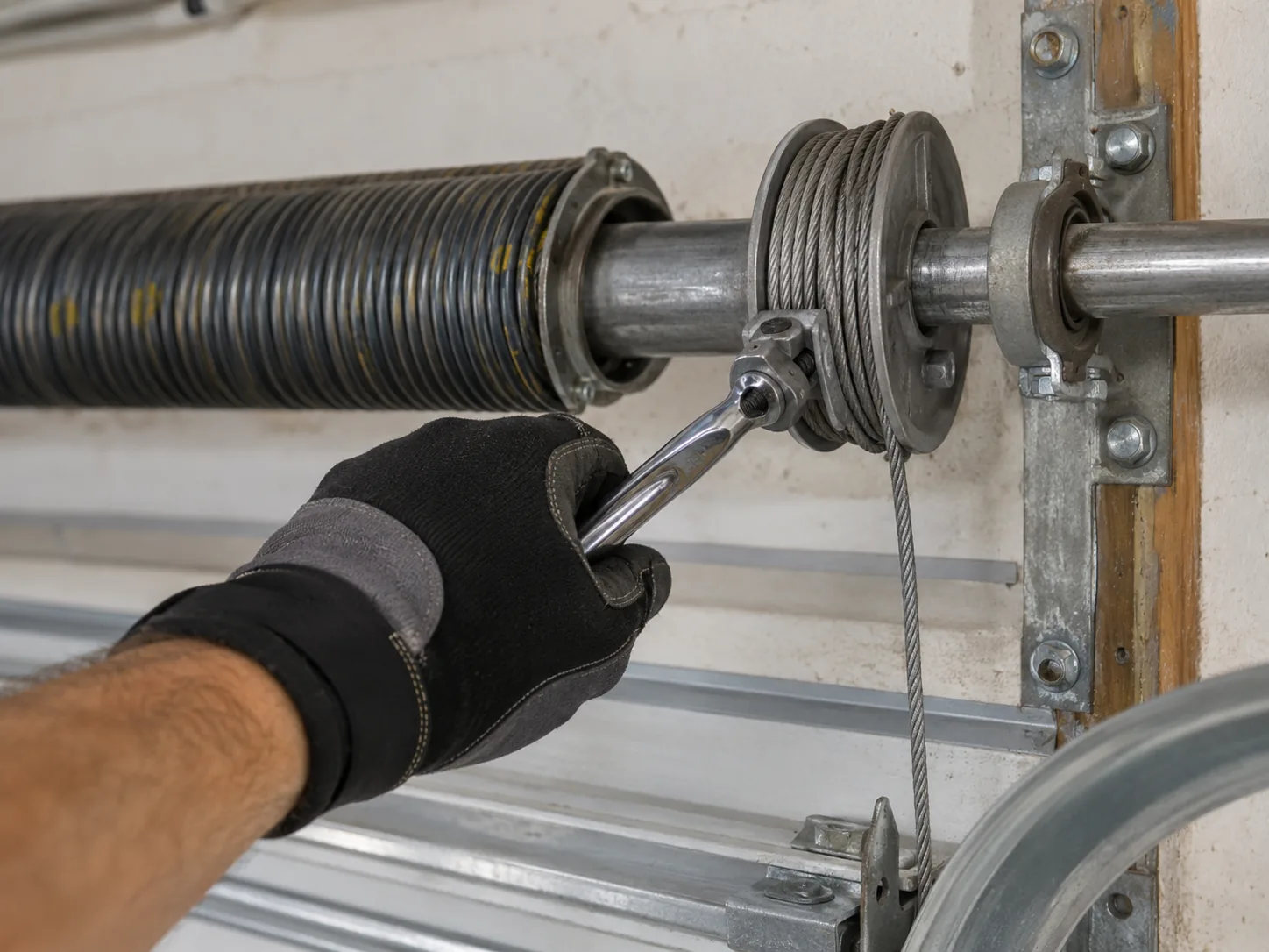 Cable Repair for Newton Falls' 1955-Era Doors in Warren