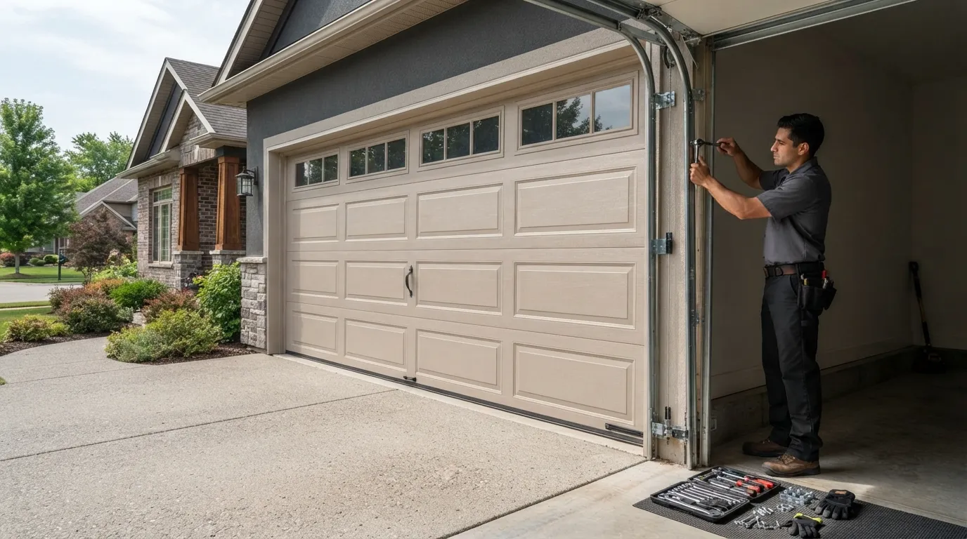 Garage Door Repair in Newton Falls, OH in Warren